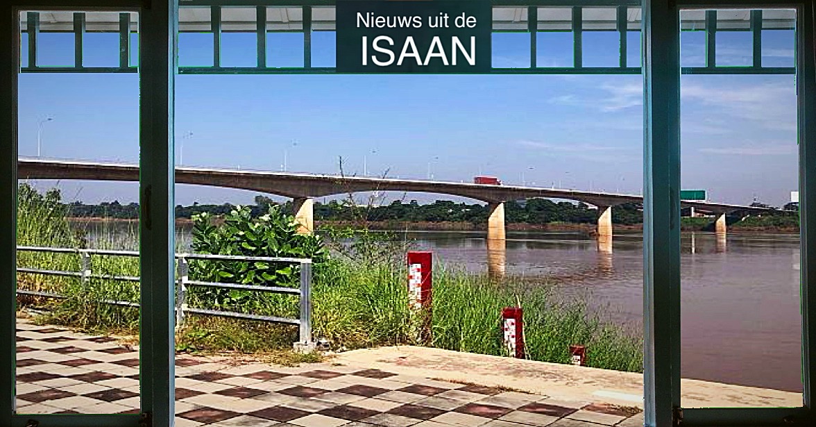 Het 30-jarig bestaan van de eerste vriendschapsbrug bij Nong Khai middels een ceremonie bedacht