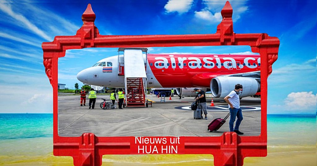 Air Asia start tot 31 augustus dagelijkse vluchten tussen Hua Hin en Chiang Mai