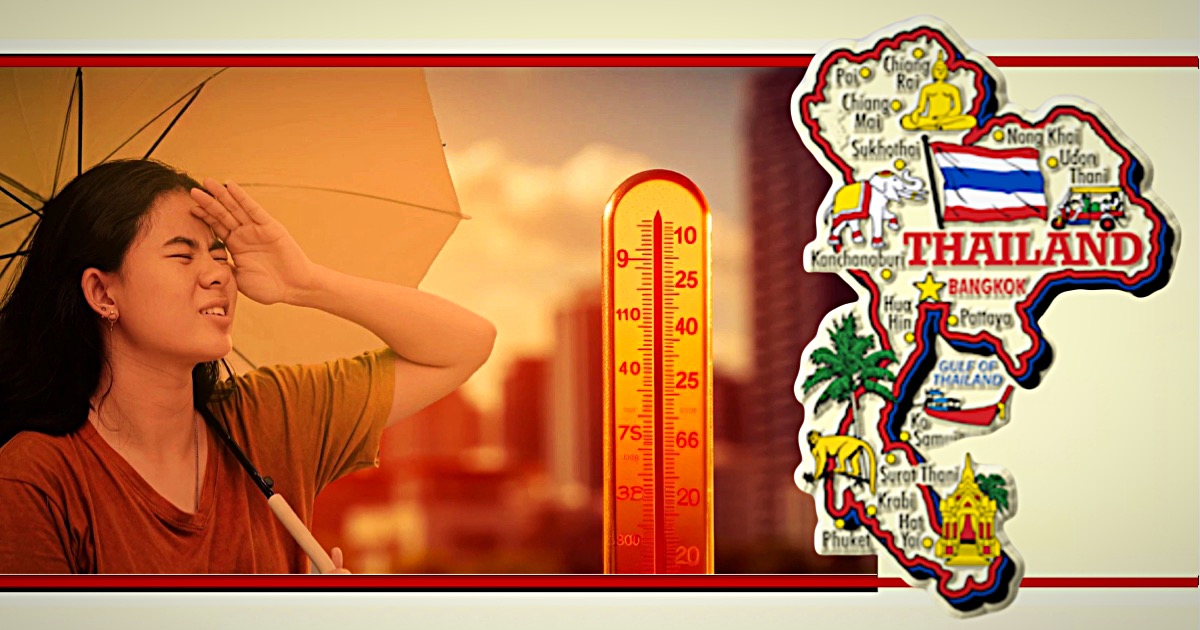 Vandaag kunnen de temperaturen in de hoofdstad van Thailand oplopen tot 41° Celsius 