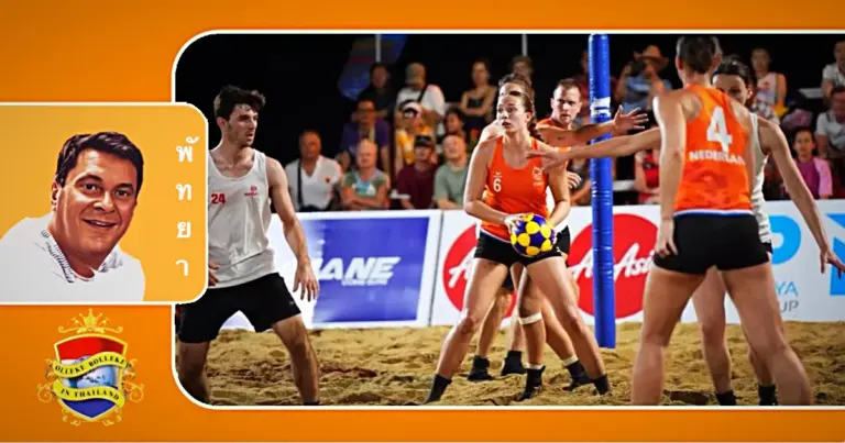 Nederland is in Thailand wereldkampioen beach korfbal geworden
