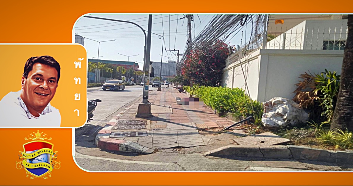 Dakloze man dood aangetroffen op een stoep in Pattaya, vermoedelijke oorzaak zou een zonnesteek zijn