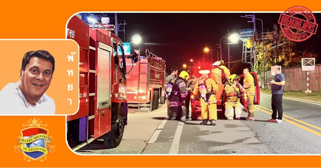 BREAKING | Explosie van een ijsfabriek in de omgeving van Pattaya leidt ’s nachts tot chemisch gevaar, minstens 60 mensen gewond geraakt 