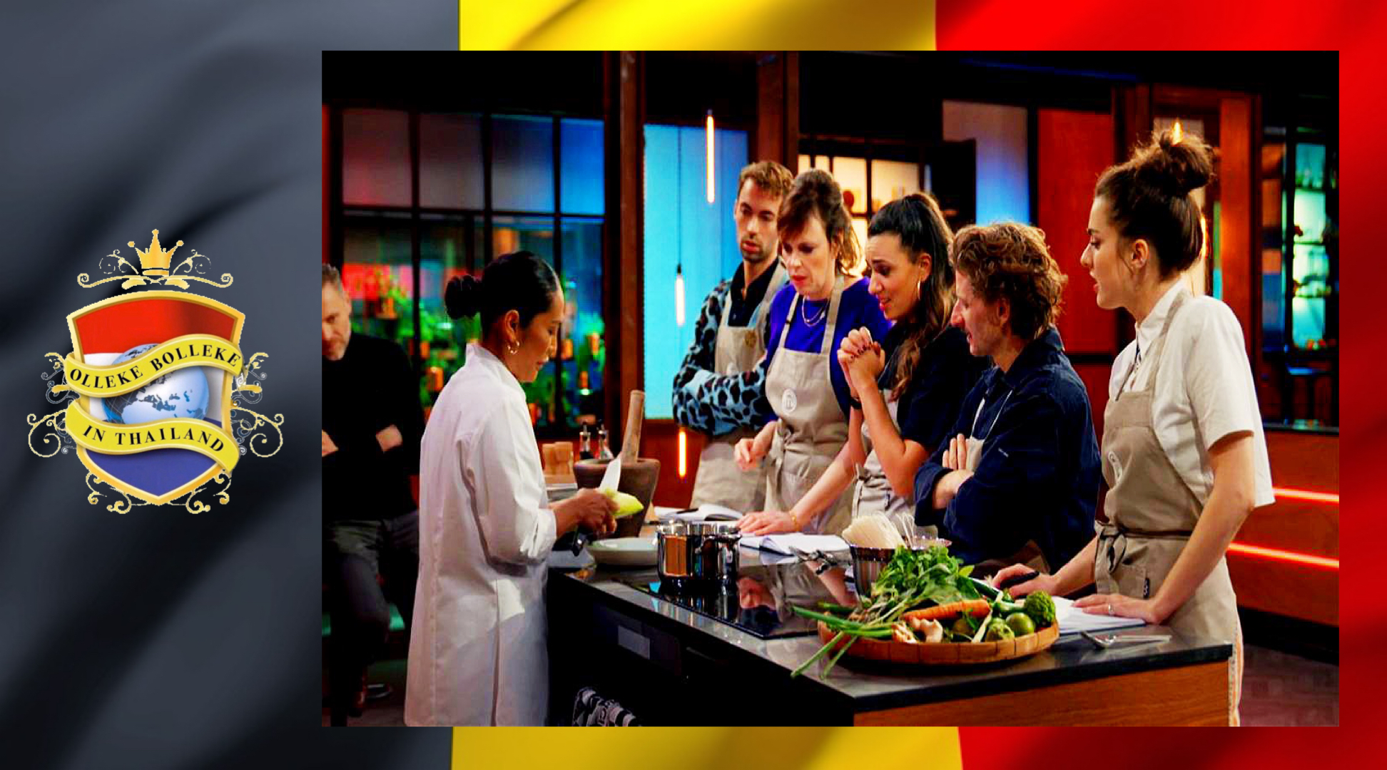 ‘Celebrity MasterChef Vlaanderen’: Het wordt loeiheet in de keuken voor de Thaise opdracht