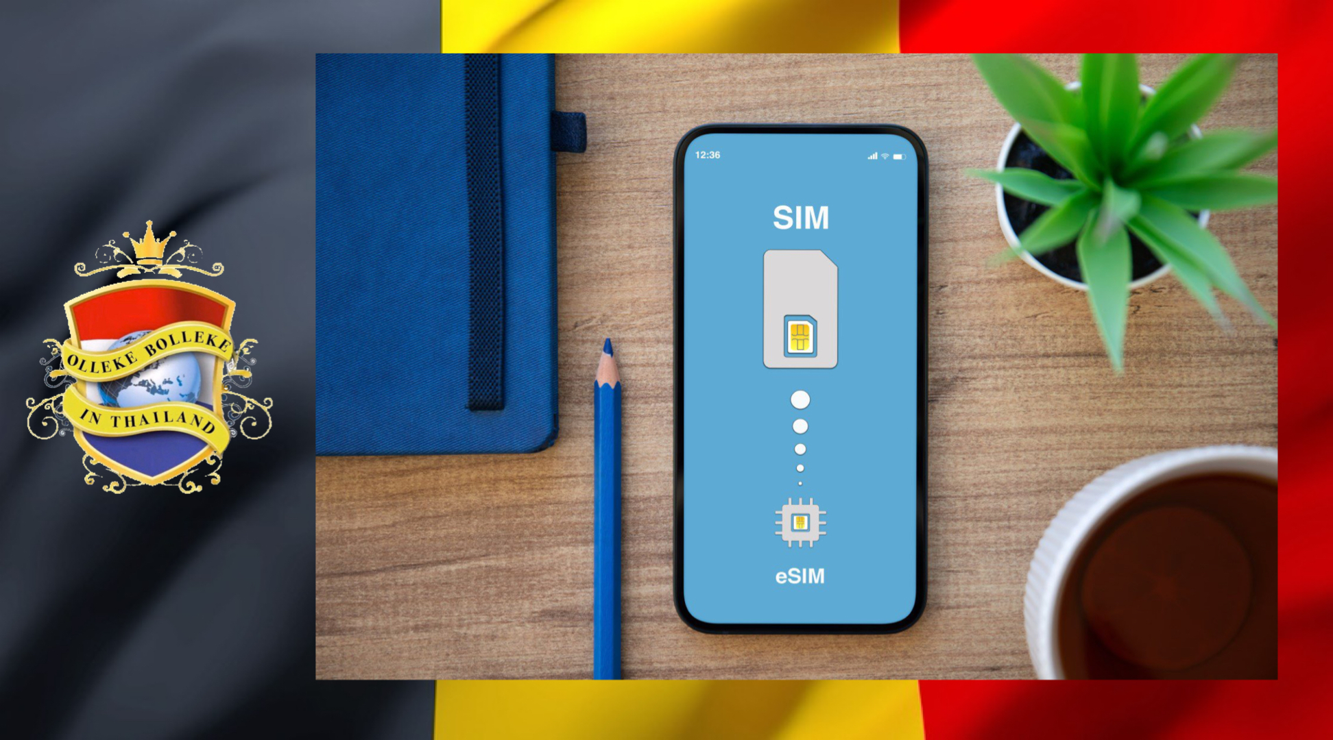 Als u van plan bent om naar Thailand te reizen, is het hebben van een eSIM een absolute must.