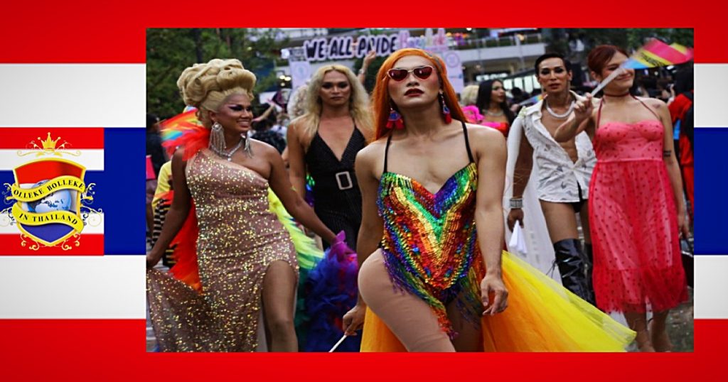 In Thailand  wordt binnenkort tijdens de Bangkok Pride 2024 vijf dagen lang de liefde gevierd 