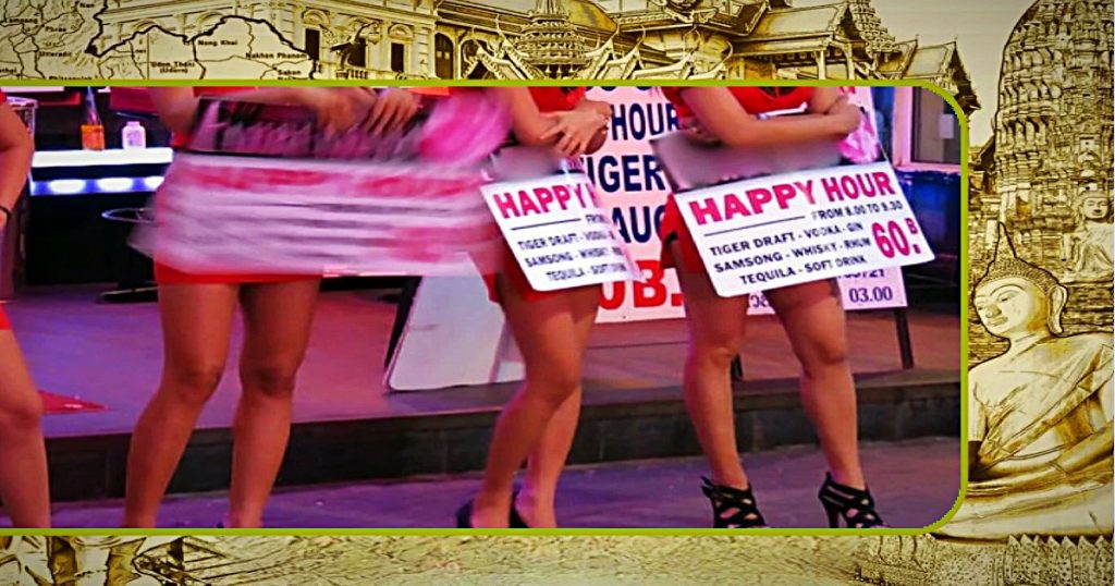 Thailand staat in de wereldwijde top 10  met meeste sekswerkers in het land 