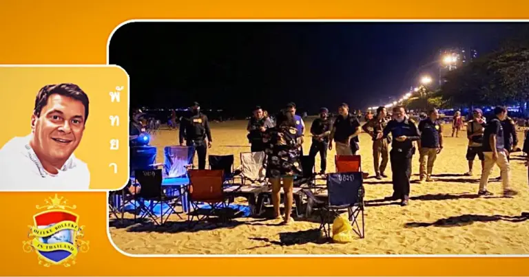 In het afgelopen weekend zijn er drie verkopers van vuurwerk op het strand van Jomtien gearresteerd 
