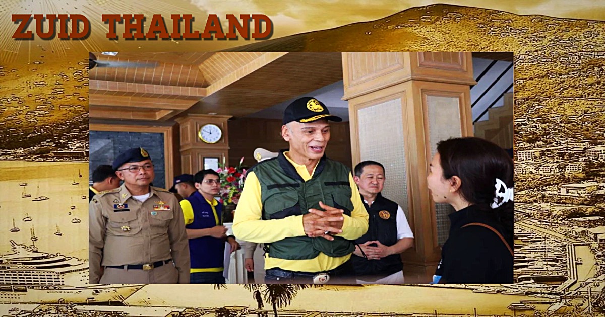 Minister Chada Thaiset leidt een streng optreden tegen de misstanden van hotels in Zuid-Thailand en beboet 19 hotels