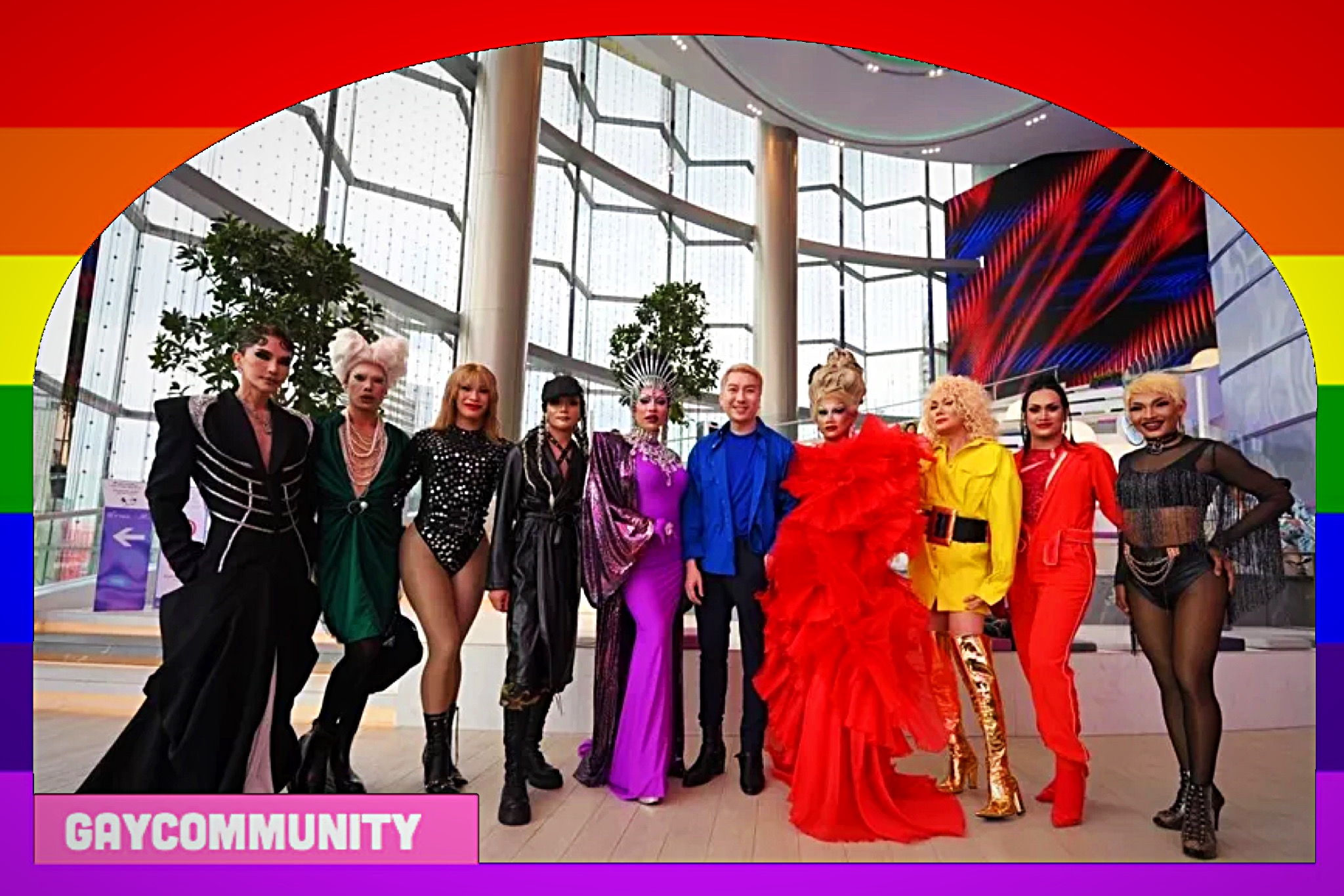 Bangkok zal het internationale dragqueen festival in Thailand gaan hosten