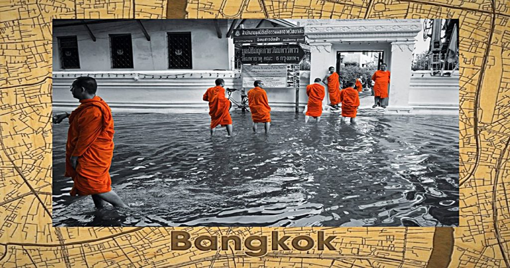 Hoofdstad Bangkok van Thailand zal mogelijk moeten verhuizen om droge voeten te houden