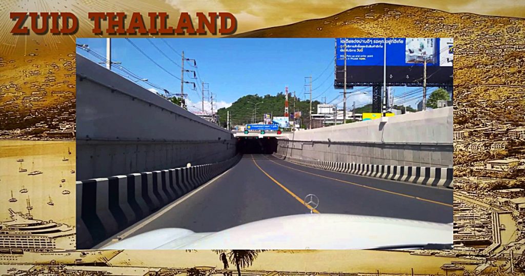 De Exat plant een speciale motorrijstrook in de Kathu-Patong tunnel op Phuket 