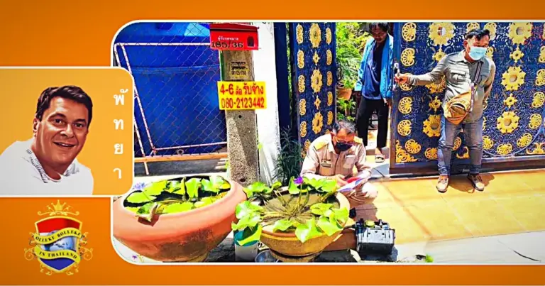 Bewoner in Pattaya Zuid moest zich in de ogen wrijven toen hij een waterrekening van 40.000 baht in zijn brievenbus aantrof