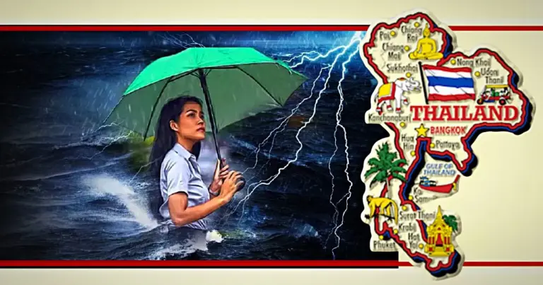 Thaise regering waarschuwt voor overstromingen en zware regenval in 26 provincies, welke tot 25 mei aanhouden