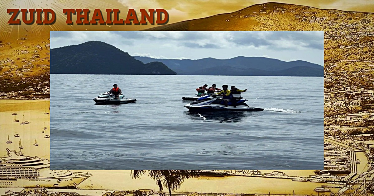 Politie Phuket treedt hard op tegen illegale jetski verhuur in Yamu Bay