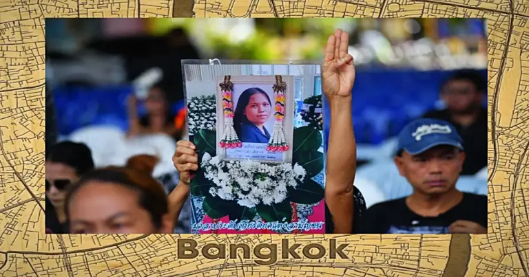 Vanavond zal de crematieceremonie van de Thaise activiste “Bung Talu Wang” in Bangkok plaatsvinden. 