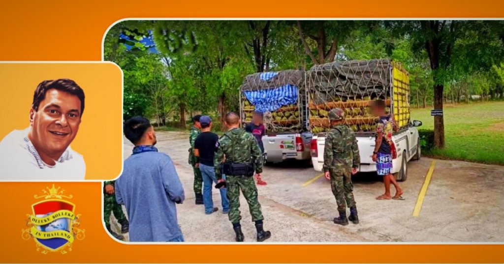 Twee Thais in Sa Kaeo met durians gesmokkeld uit Cambodja gearresteerd