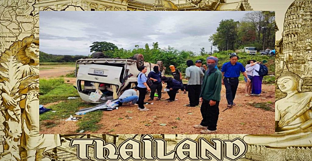 Bij een ongeval in Noord-Thailand komt een leerling om het leven en raakte 15 andere gewond