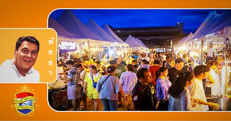 Het Pattaya Squid Fair 2024 trok een massa publiek naar Jomtien Beach