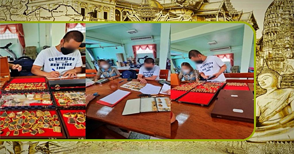 Thaise amulet dealer en zijn vrouw uit Noord-Thailand gearresteerd, nadat ze een zakenman voor 380 miljoen baht over het hekje geholpen hebben