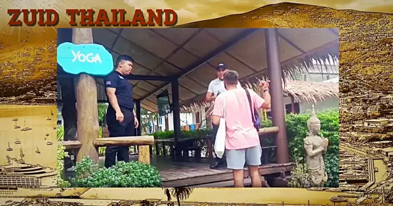 Engelsman in Zuid-Thailand gearresteerd voor het gidsen van buitenlandse toeristen