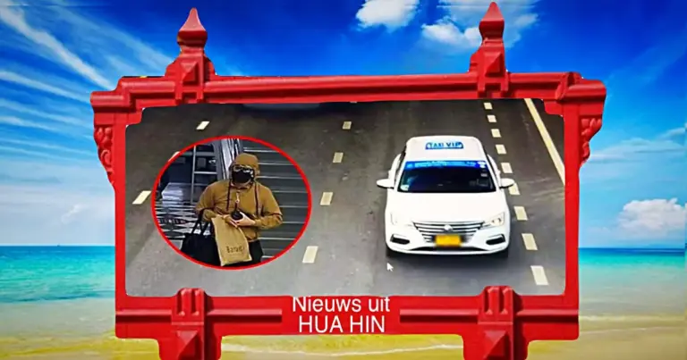 Moordverdachte doet zich voor als buitenlander en vlucht naar Hua Hin