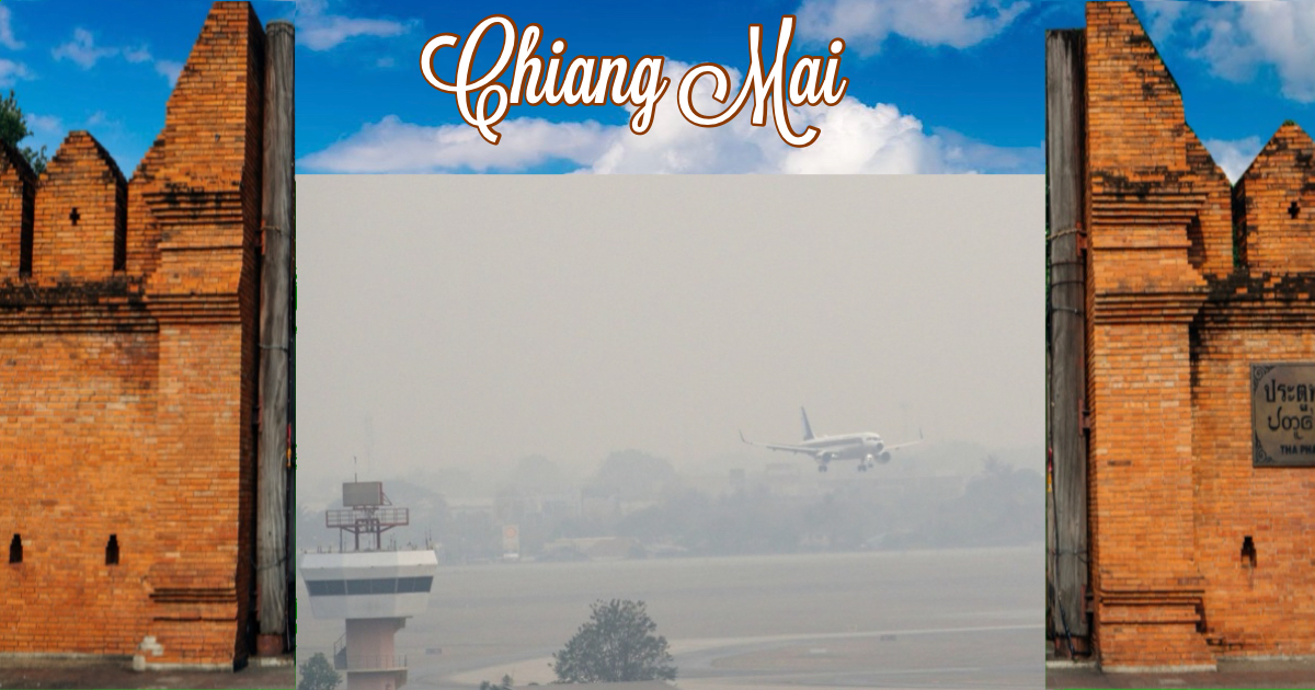 De regen in Chiang Mai was bij lange na niet genoeg om de branden te temperen 