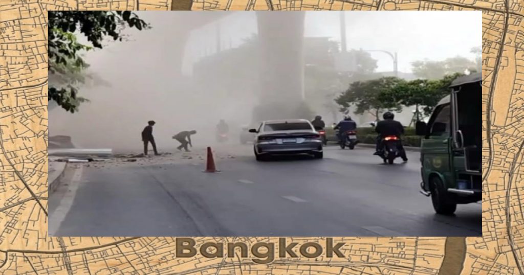 Sloopwerkzaamheden in de wijk Bang Phlat in Bangkok verlopen anders dan het plan, de hele boel start als een kaartenhuis in elkaar