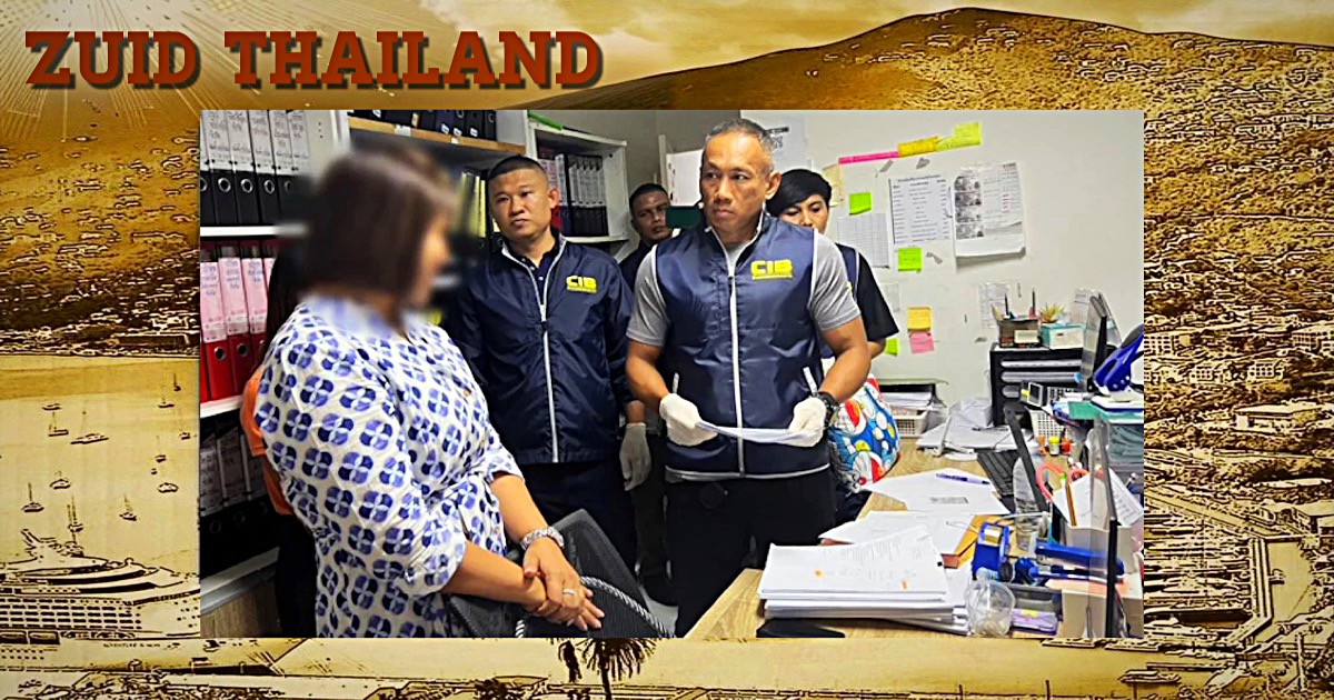 Politie Phuket brengt een enorme Thaise visumzwendel aan het licht