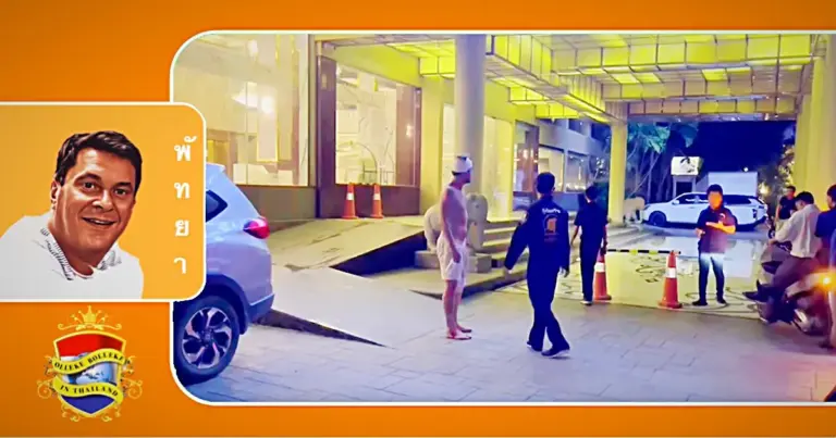 Zweedse toerist gaat er in Pattaya met andermans motorfiets vandoor en veroorzaakt een chaos