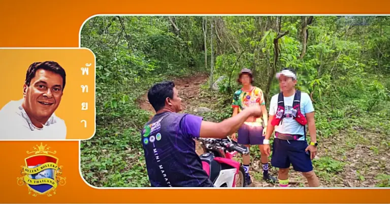 Vader en zoon verdwaald op de Khao Tham Phatun-berg bij Pattaya, reddingsteam haalt hen weer naar de bewoonde wereld