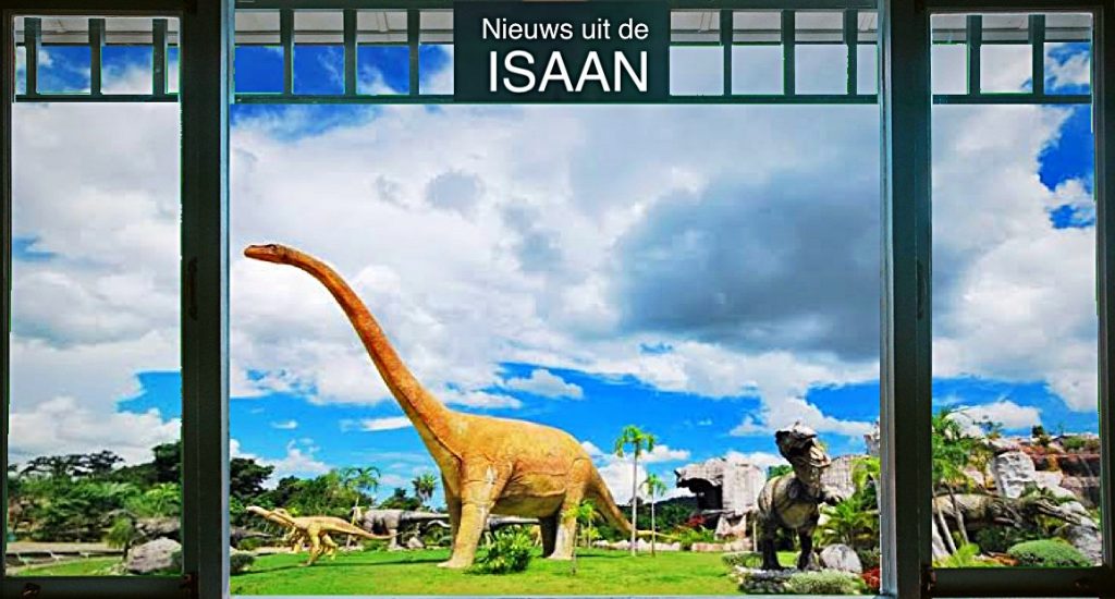 Het TAT wil een groot dino-themapark in Noordoost-Thailand realiseren 