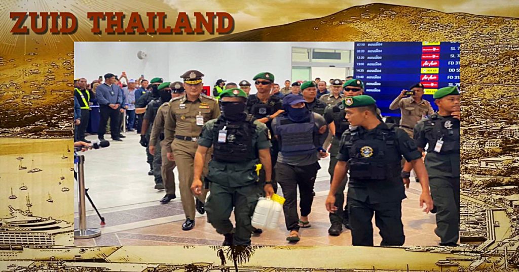 UPDATE | Meest gezochte crimineel van Thailand gevat op Bali weer terug in Thailand 