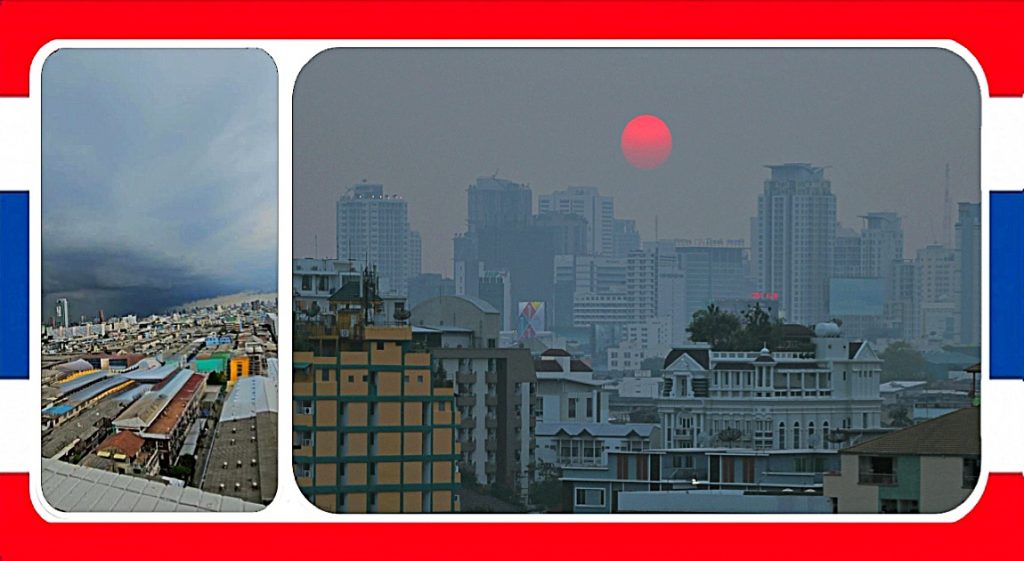 Luchtvervuiling trof vorig jaar meer dan 10 miljoen inwoners van Thailand