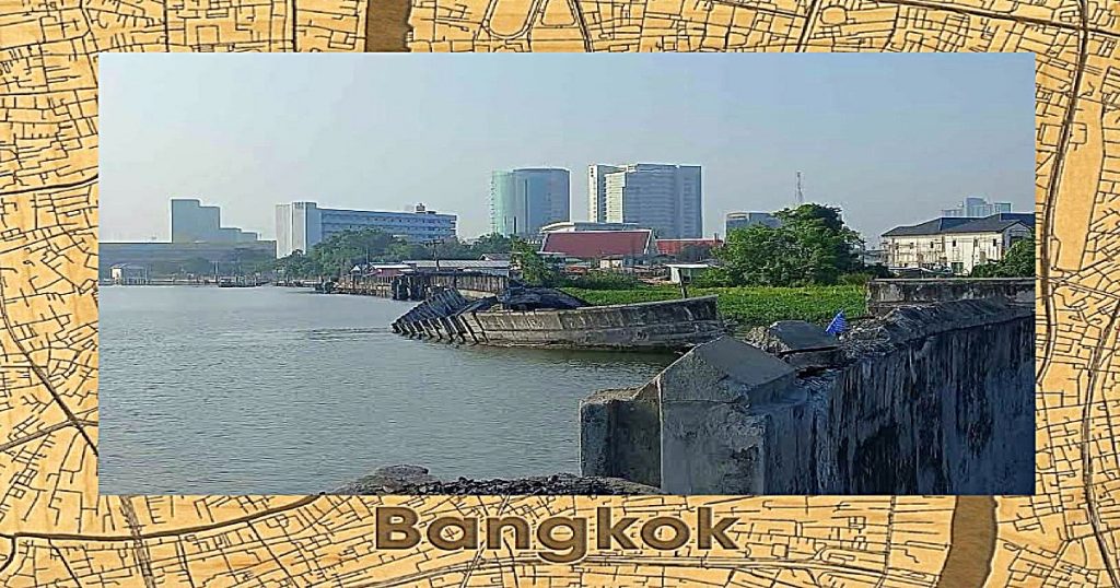 Weer een stuk dijk van de Chao Phraya-rivier bij Bangkok ingestort, bewoners beginnen zich zorgen te maken