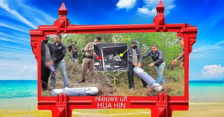 Thaise man brengt zijn vriendin in de provincie Prachuap Khiri Khan om het leven