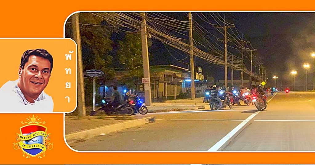 Bewoners eisen actie tegen illegale straatraces in Jomtien