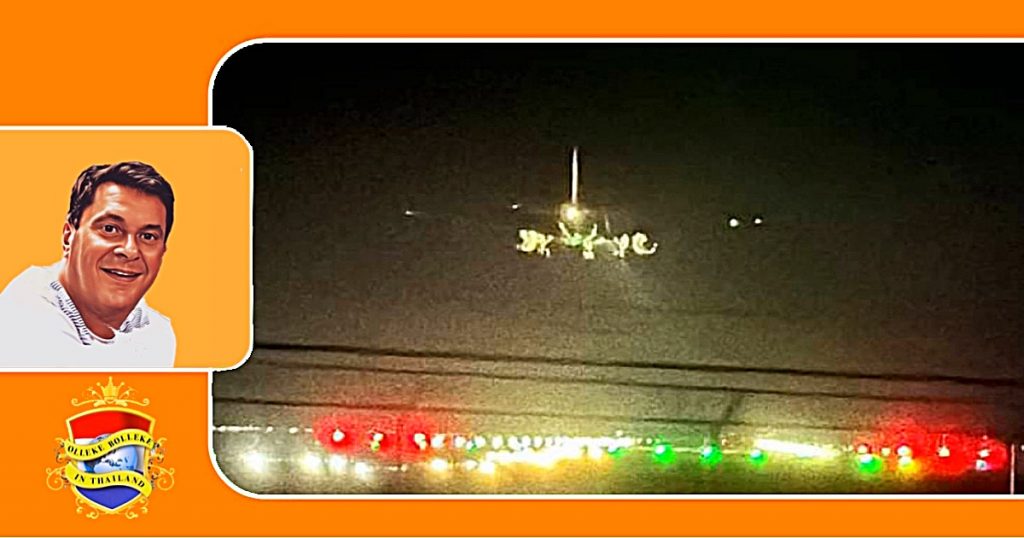 Airbus A319 -115 van Fly-dubai moest een noodlanding op luchthaven U-Tapao in Oost-Thailand maken