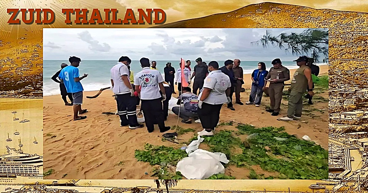Indiërs en Russen negeren massaal de rode zwemverbod vlaggen op de stranden in Zuid-Thailand, strandwachten hebben er de handen vol aan!