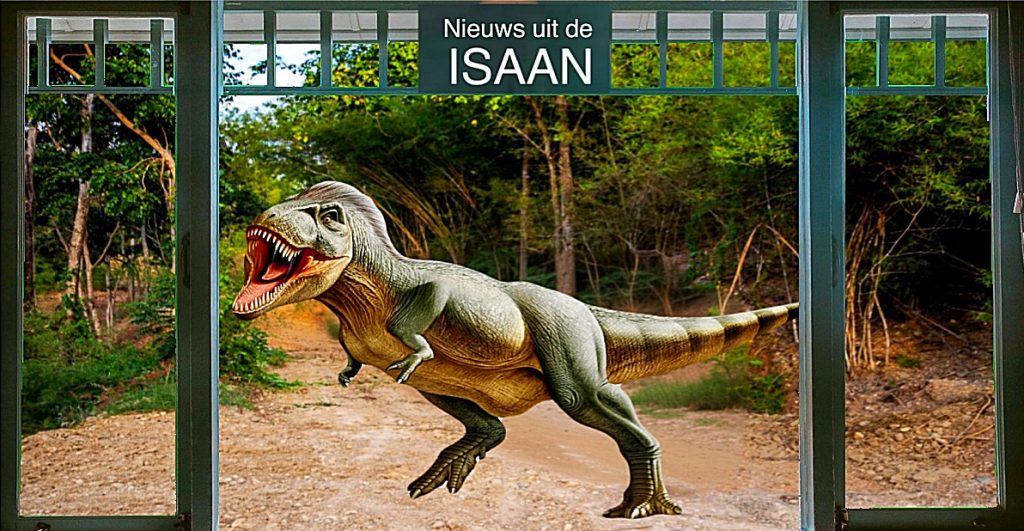 Basale tyrannosauroïde tanden in Kalasin (Noordoost-Thailand) gevonden