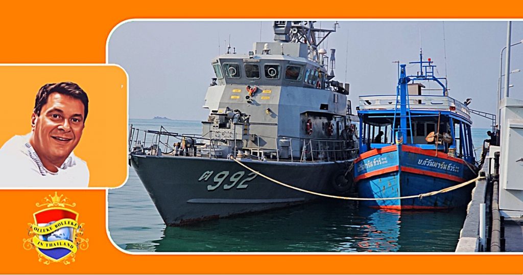 UPDATE | Onderzoek tegen de marinepolitie in Oost-Thailand ingesteld nav de drie olie smokkel schepen
