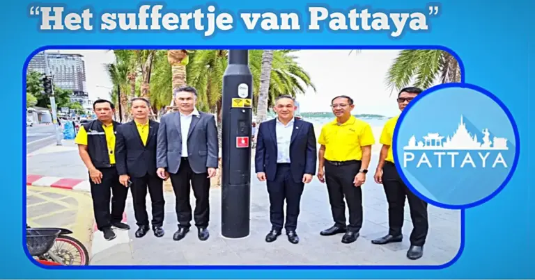 Pattaya en National Telecom werken samen om het 5G Pattaya Smart City verder te ontwikkelen