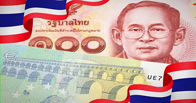 De baht van Thailand blijft dalen!