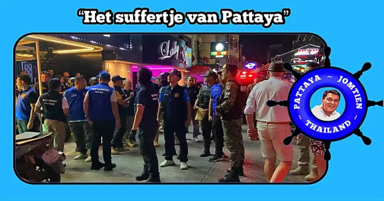 Politie voerde een grote inspectie uit in het uitgaansleven van Pattaya, er werden geen ongeregeldheden aangetroffen 