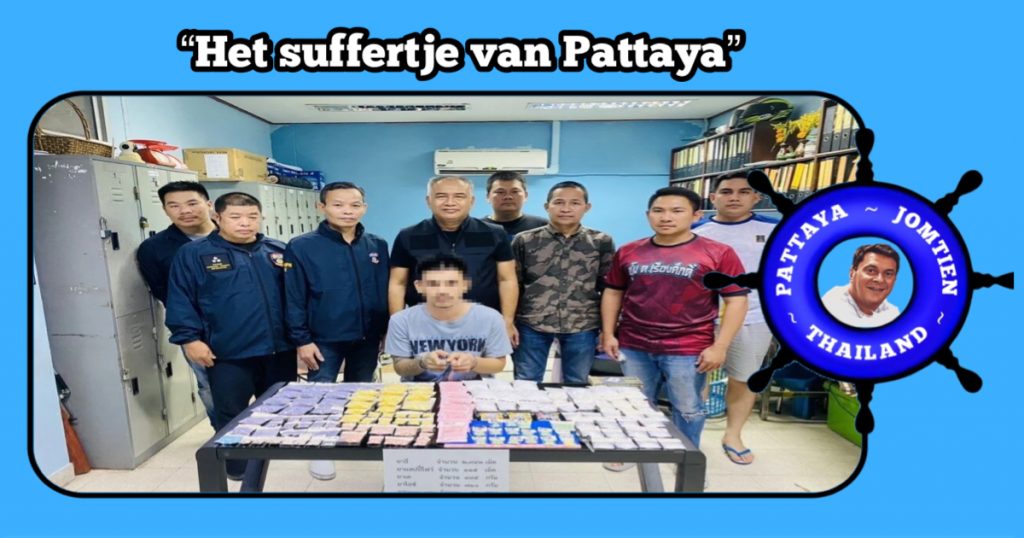 Politie van Pattaya arresteert drugsdealer die zijn handel via dealers aan nachtclubs leverde 