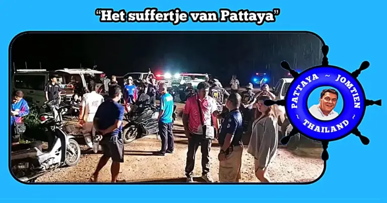 Diepbedroefde jongeman na breuk met zijn vriendinnetje veilig in het bos van Oost-Pattaya aangetroffen 