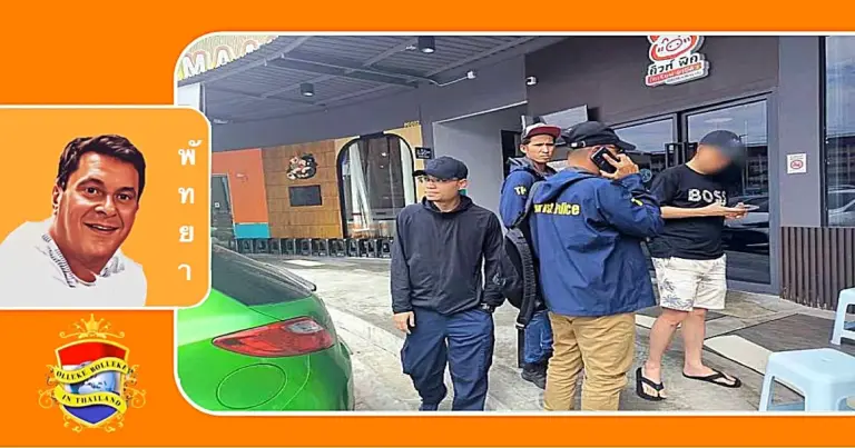 Politie onderneemt actie tegen bende fraudeurs in Pattaya, die het in de omgeving Second Road en Pattaya Beach voorzien hebben op toeristen 