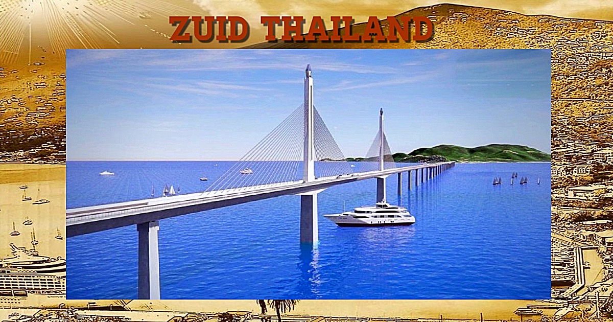 De planning voor een brug van Koh Samui naar het vastenland in Zuid-Thailand vordert gestaag 