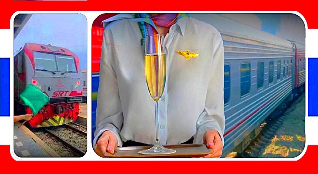Staatsspoorwegen van Thailand gaat weer alcohol in de toeristentreinen schenken, niet met bitterballen maar met gegrilde kip of gestoomde vis