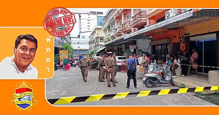 BREAKING | Vermoord Iraans Thais echtpaar in Pattaya op de derde verdieping van hun restaurant aangetroffen