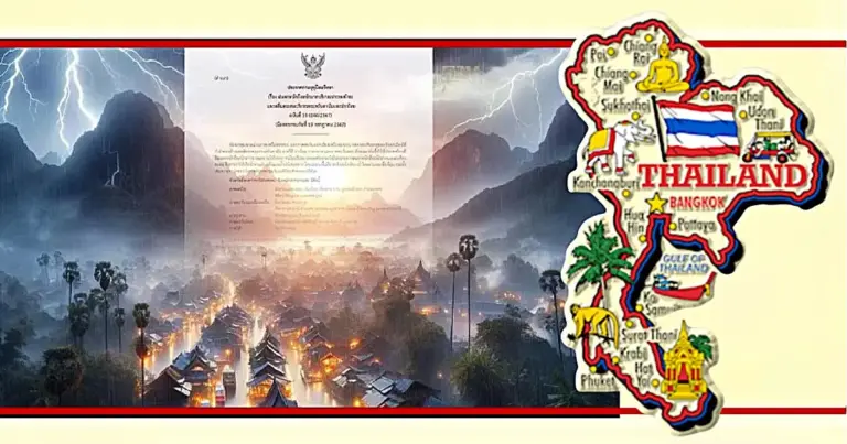 Zware regens voor Bangkok en Noord-Thailand voorspeld, 51 andere provincies moeten zich op het ergste voorbereiden